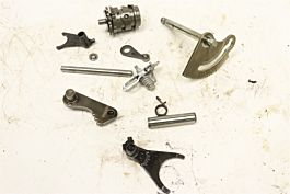 CAN-AM OUTLANDER 400 XT 14 GEAR SHIFT SHAFTS FORKS GEARS DRUM ASSEMBLY 45080