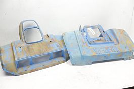 YAMAHA MOTO 4 350 87 FENDER SET BLUE 1YW-21511-00-00 1YW-21611-01-00 42569