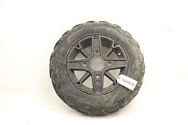 POLARIS SPORTSMAN 850 550 2009+ FRONT SPARE WHEEL RIM 26X8X14 TIRE #1 48110