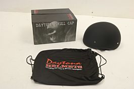 DAYTONA SKULL CAP W O VISOR DULL BLACK D1-BNS-X6 EXTRA LARGE XL 17755