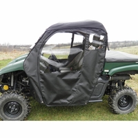 3 Star Black Soft Full Doors - Yamaha Viking 700