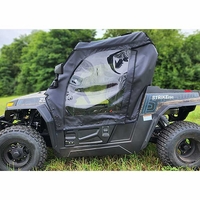 3 Star Black Soft Upper Doors - Hisun Strike 250