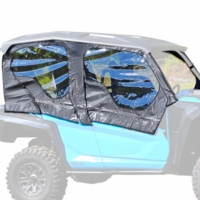 Falcon Ridge Soft Upper Doors w/ Zippered Windows - Yamaha Wolverine RMAX4 1000