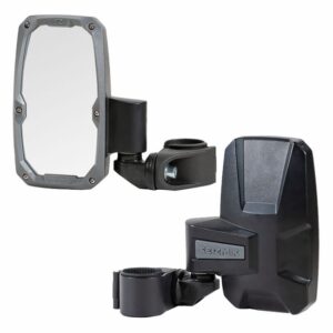 Seizmik Embark Break Away Side Mirrors w/ 2 Inch Clamp (Sold in Pairs)