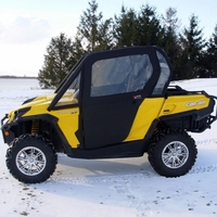 ShockPros Convertible Full, Half Hinged Doors - 2011-13 Can Am Commander