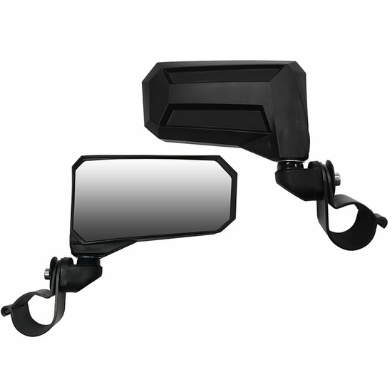 Spike Re-Flex Adjustable Side Mirror w/ 1.875-2 Inch Clamp