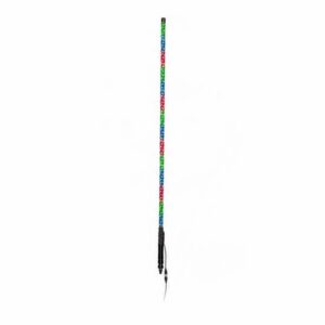 Boss Four Foot RGB LED Wrapped Whip