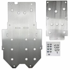 EMP Aluminum Full Belly Skid Plates - Honda Pioneer 500