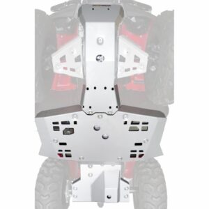 Rival Aluminum Skid Plate - Honda Rancher TRX420, Foreman TRX500 w/ Fixed Axles