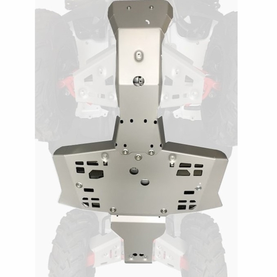 Rival Aluminum Skid Plate - Honda Rancher TRX420, Rubicon TRX500