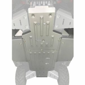 Rival Aluminum Skid Plate - 2016-21 Honda Pioneer 1000