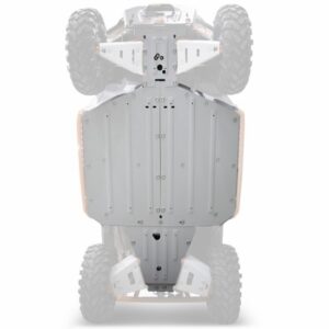 Rival Aluminum Skid Plate - 2018-20 Full Size Polaris Ranger 1000, XP 1000