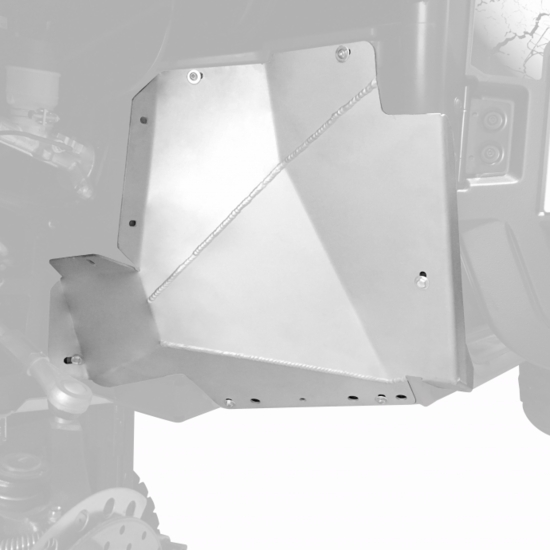 Rival Front Plate and Footwell Protector - Yamaha Wolverine RMAX 1000