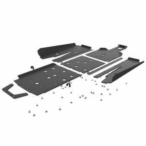 Seizmik UHMW Full Skid w/ Integrated Rock Sliders - 2014-21 Polaris RZR XP 4 1000, XP 4 Turbo