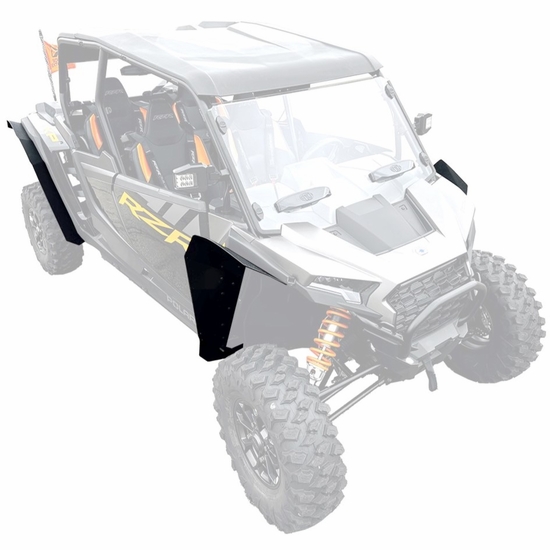 Spike Fender Flares (Set of 4) - 2024-25 Polaris RZR XP 1000