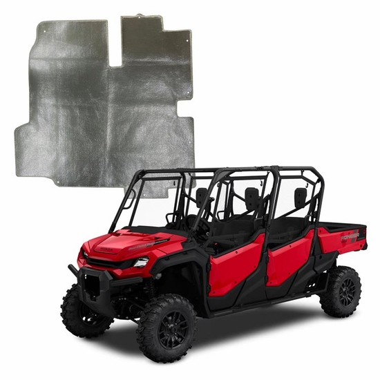 Under Seat Heat Shield Kit by Design Engineering - 2022-24 Honda Pioneer 1000
